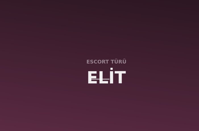 Elit Escort