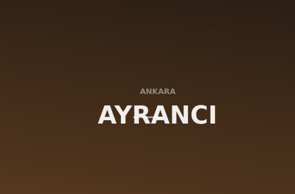 Ayrancı